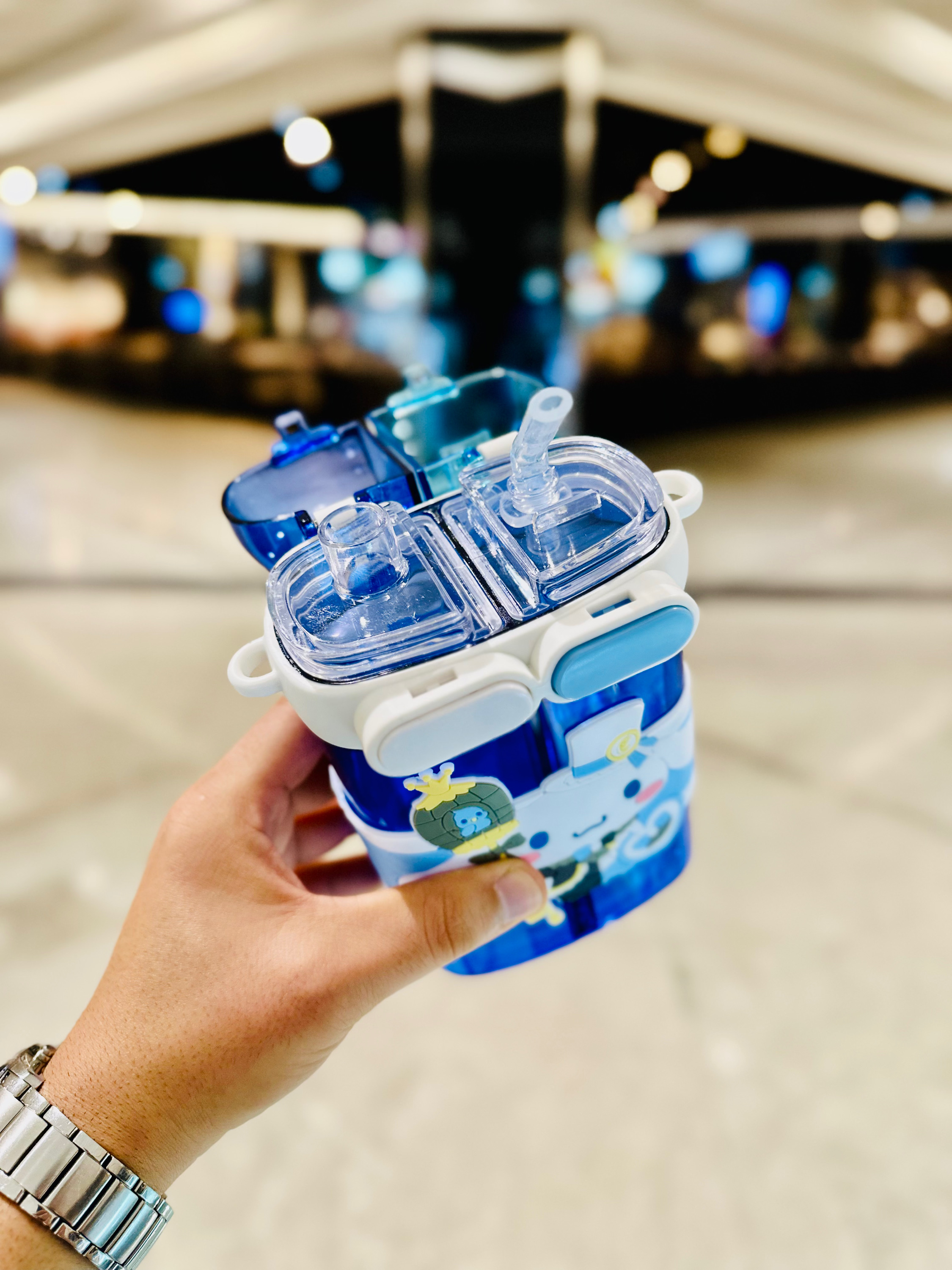 قمقمه فانتزی بند دار دو مخزنه