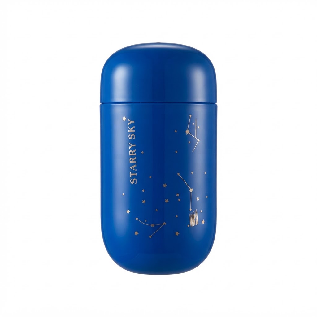 تراول ماگ درپیچ مدل ماه و ستاره Starry sky
